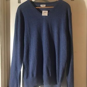 Club Monaco blue cashmere sweater NWT